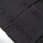 Elegant Black Modal-Cashmere Men's Scarf