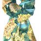 Sumptuous Silk-Blend Multicolor Scarf