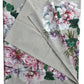 Elegant Silver Silk Blend Scarf