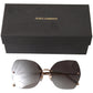 Elegant Gold Gradient Sunglasses for Women