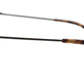Chic Brown Metal Phantos Sunglasses