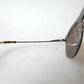 Chic Brown Metal Phantos Sunglasses