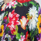 Multicolor Silk Button Down Cardigan Sweater