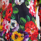 Multicolor Silk Button Down Cardigan Sweater