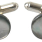 Elegant Silver Plated Cufflinks