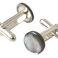 Elegant Silver Plated Cufflinks