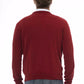 Red Wool Men Sweater