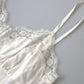 Elegant White Cotton Camisole Top