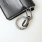 Elegant Black Leather Card Holder