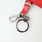 Chic Red Leather Card Holder Wallet