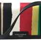 Multicolor Bifold Leather Wallet with Strap