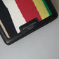 Multicolor Bifold Leather Wallet with Strap