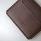 Elegant Brown Leather Cardholder