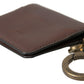 Elegant Brown Leather Cardholder