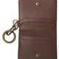 Elegant Brown Leather Cardholder