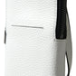 Elegant White Leather Phone Crossbody Bag