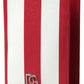 Elegant Striped Leather Passport Holder