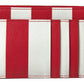 Elegant Striped Leather Card Holder