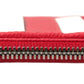 Elegant Striped Leather Card Holder