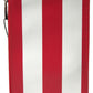 Elegant Striped Leather Card Holder
