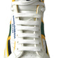 Multicolor High-Top Leather Sneakers