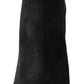 Elegant Black Stretch Ankle Boots