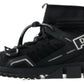 Elegant Black Sorrento Slip-On Sneakers