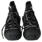 Elegant Black Sorrento Slip-On Sneakers
