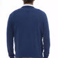 Blue Wool Men Sweater