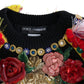 Multicolor Cashmere Crew Neck Sweater