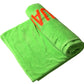 Chic Green Cotton Beach Towel