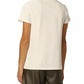 Glitter Logo Print Cotton T-Shirt