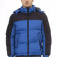 Blue Nylon Men Jacket