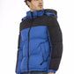 Blue Nylon Men Jacket