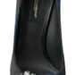Blue Floral Ayers Crystal Pumps Shoes