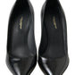 Elegant Patent Leather Heels Pumps