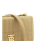 Elegant Quilted Lamb Leather Shoulder Bag