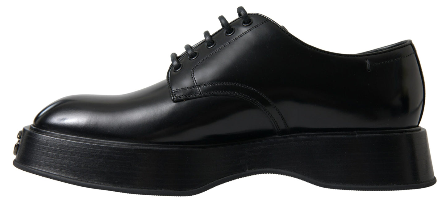Elegant Black Leather Formal Men's Shoes
