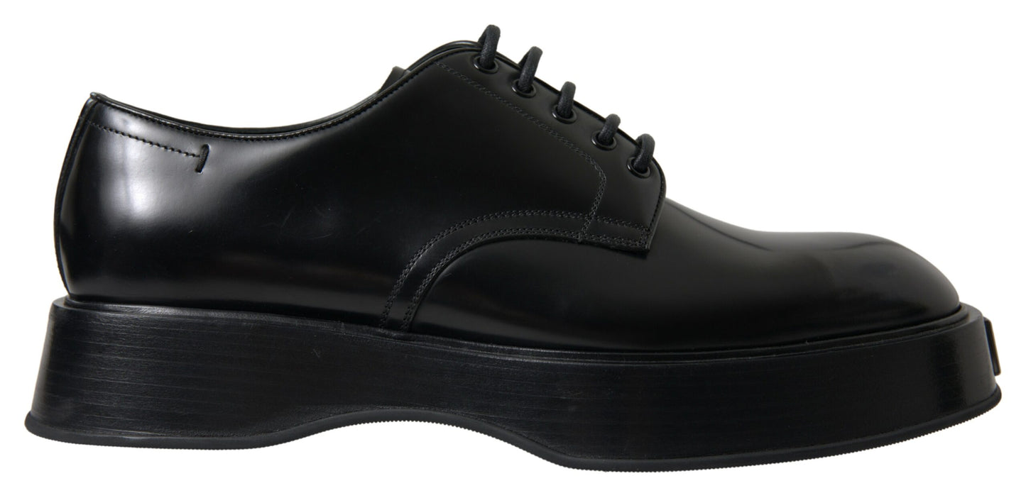Elegant Black Leather Formal Men's Shoes