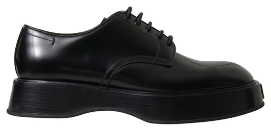 Elegant Black Leather Formal Men's Shoes