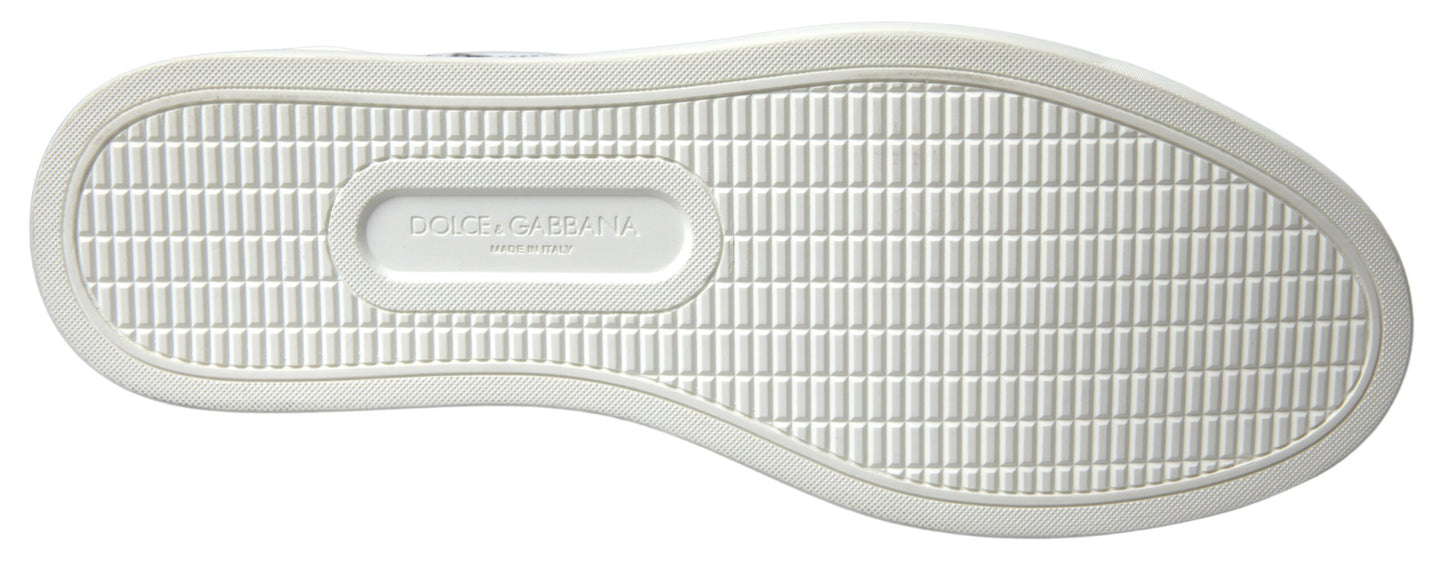 Elegant Portofino Leather Sneakers
