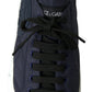 Chic Blue Casual Sneakers for the Stylish Man
