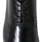 Elegant Black Leather Dress Formal Shoes