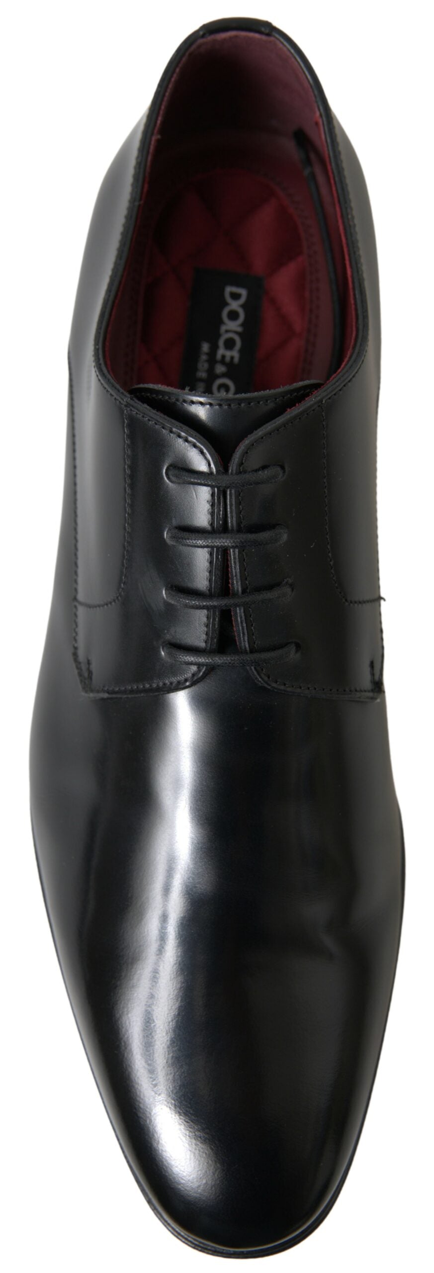 Elegant Black Leather Dress Formal Shoes
