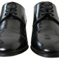 Elegant Black Leather Dress Formal Shoes