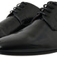 Elegant Black Leather Dress Formal Shoes