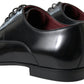 Elegant Black Leather Dress Formal Shoes