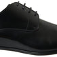 Elegant Black Leather Dress Formal Shoes
