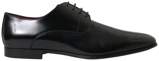 Elegant Black Leather Dress Formal Shoes