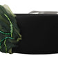 Elegant Silk Black Diadem Headband